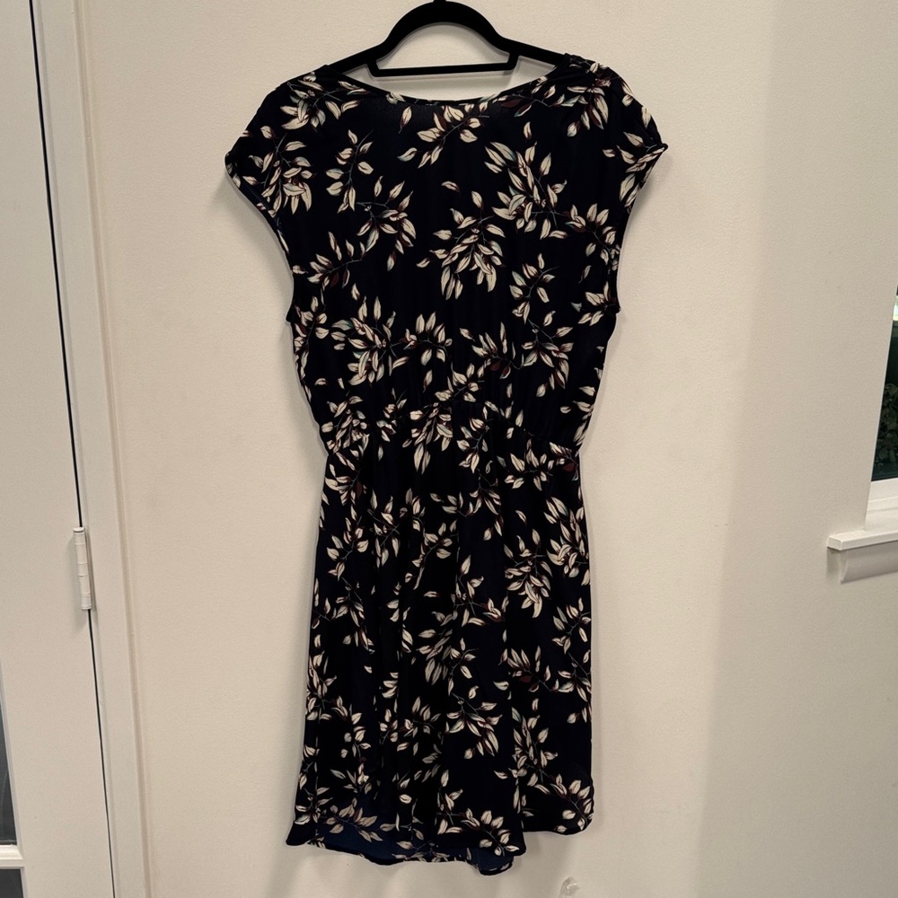 Collective Concepts Navy Floral Mini Dress
